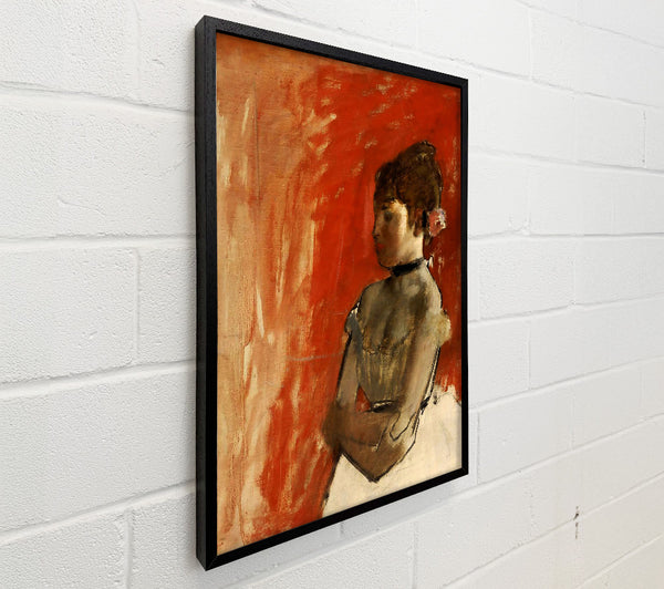 Degas Ballet Dancer With Arms Crossed