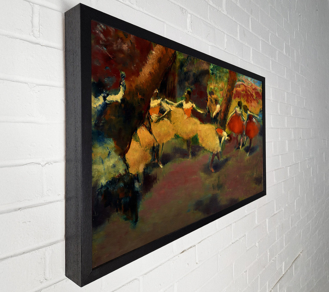  A Canvas Print of Degas Before The Performance Canvas Wall Art