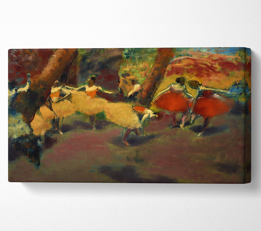 A Canvas Print of Degas Before The Performance Canvas Wall Art
