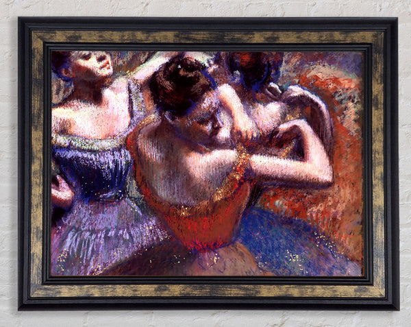 Degas Dancers Framed Print