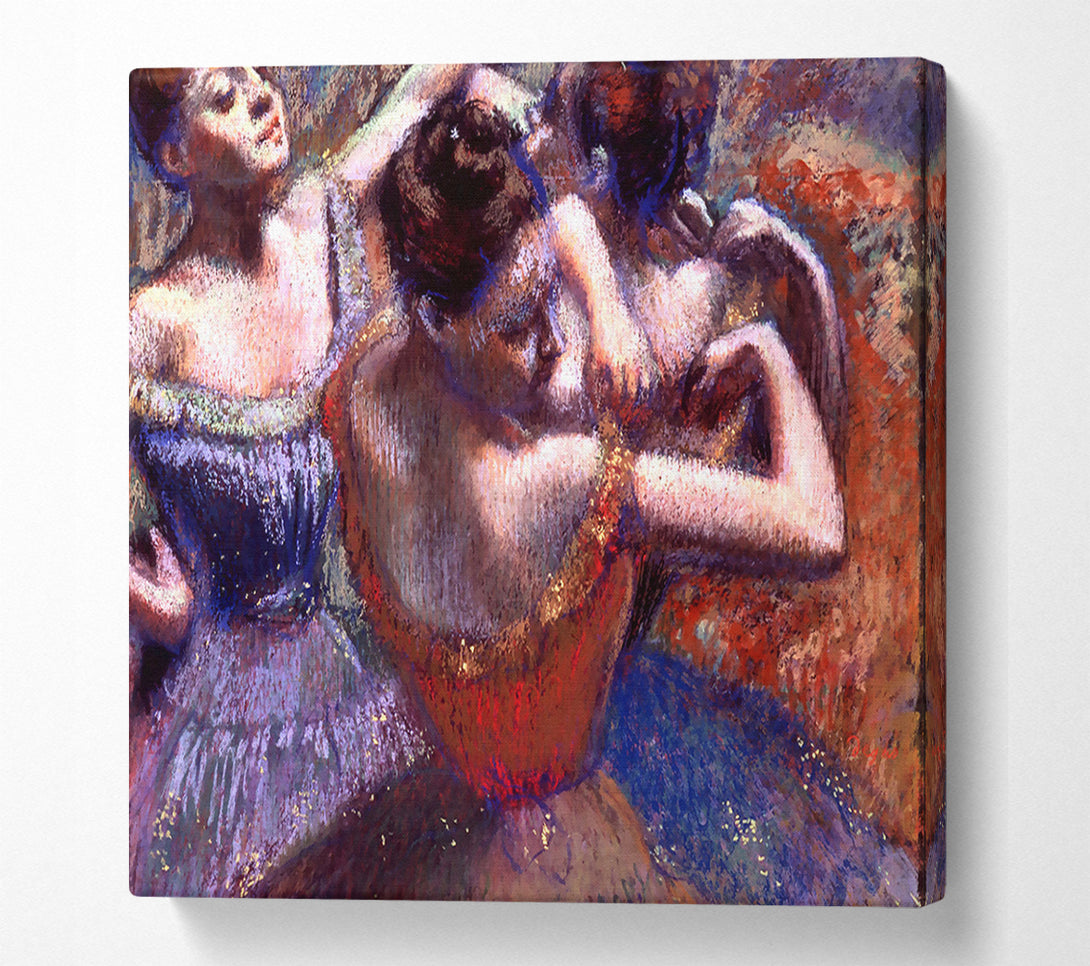  A Canvas Print of Degas Dancers Canvas Wall Art