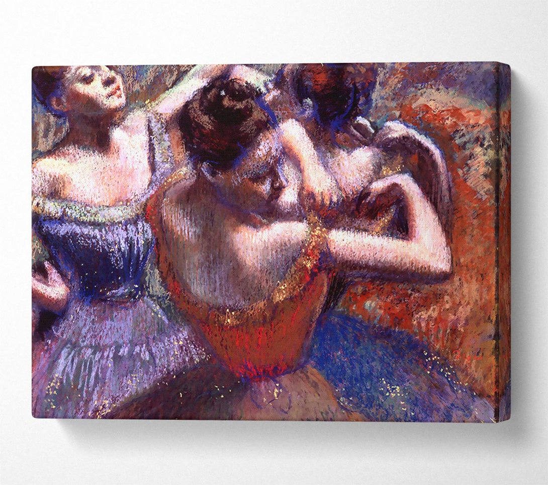  A Canvas Print of Degas Dancers Canvas Wall Art