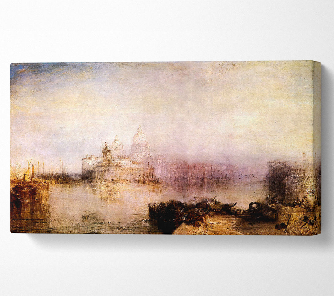  A Canvas Print of Joseph Mallord Turner Dogana And Santa Maria In Venice Canvas Art