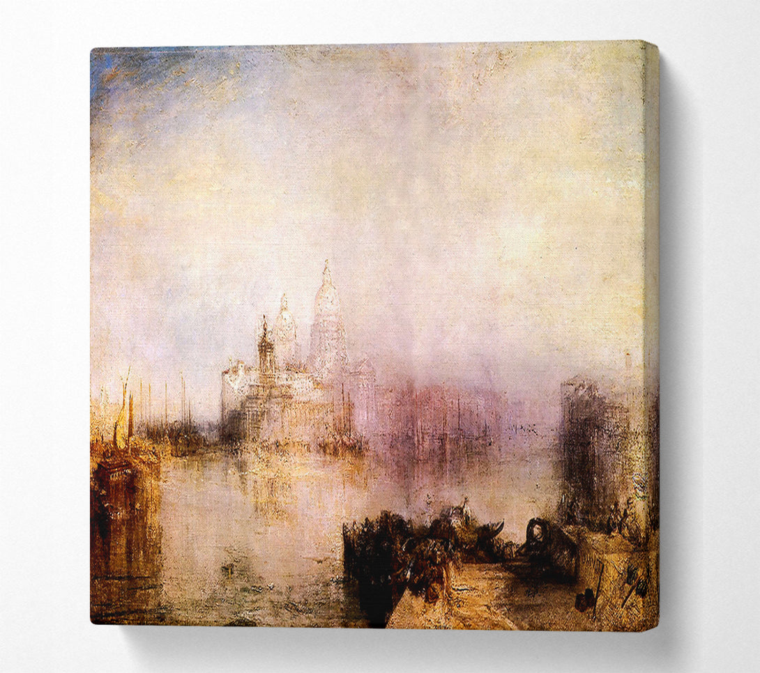  A Canvas Print of Joseph Mallord Turner Dogana And Santa Maria In Venice Canvas Art