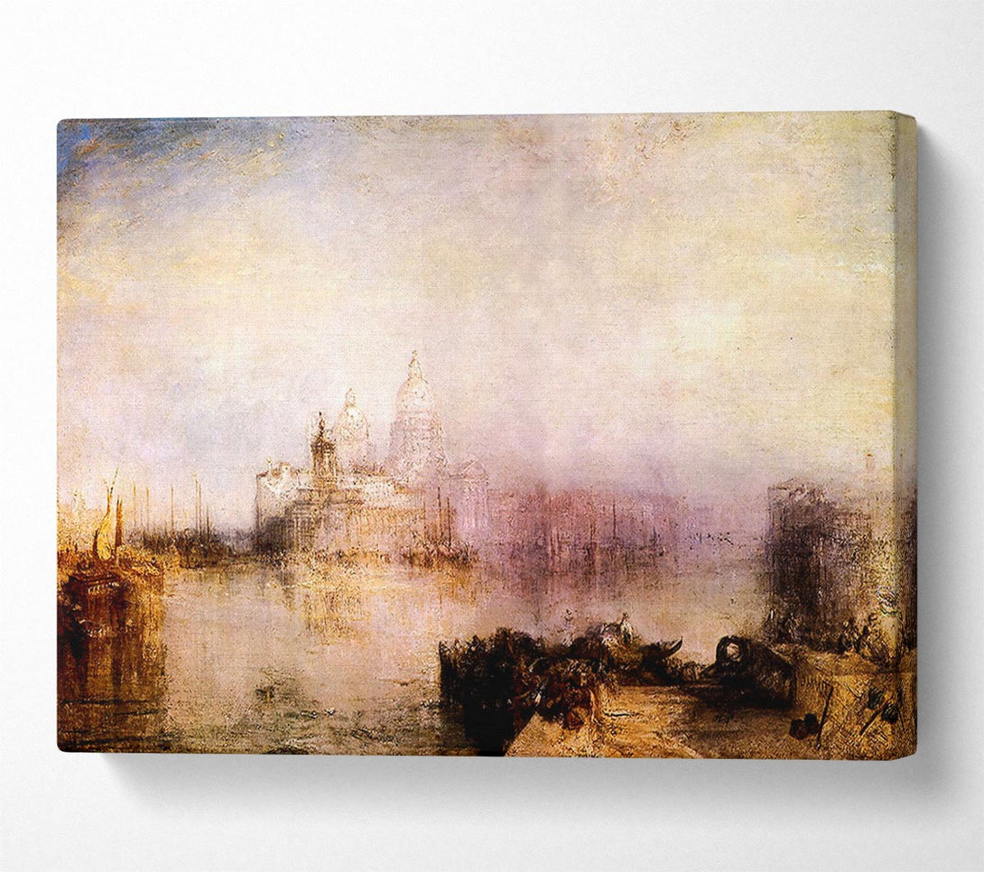  A Canvas Print of Joseph Mallord Turner Dogana And Santa Maria In Venice Canvas Art