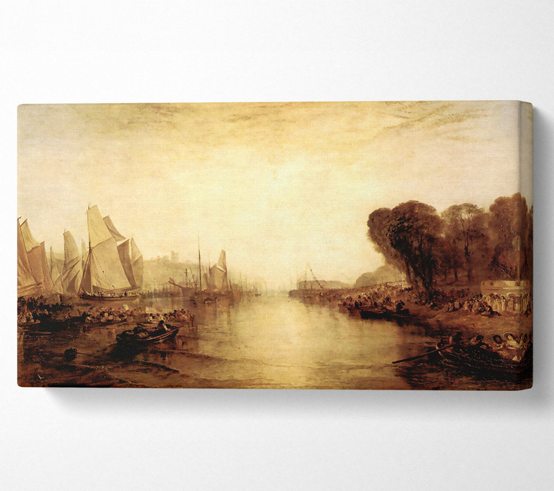  A Canvas Print of Joseph Mallord Turner East Cowes Castle Canvas Art
