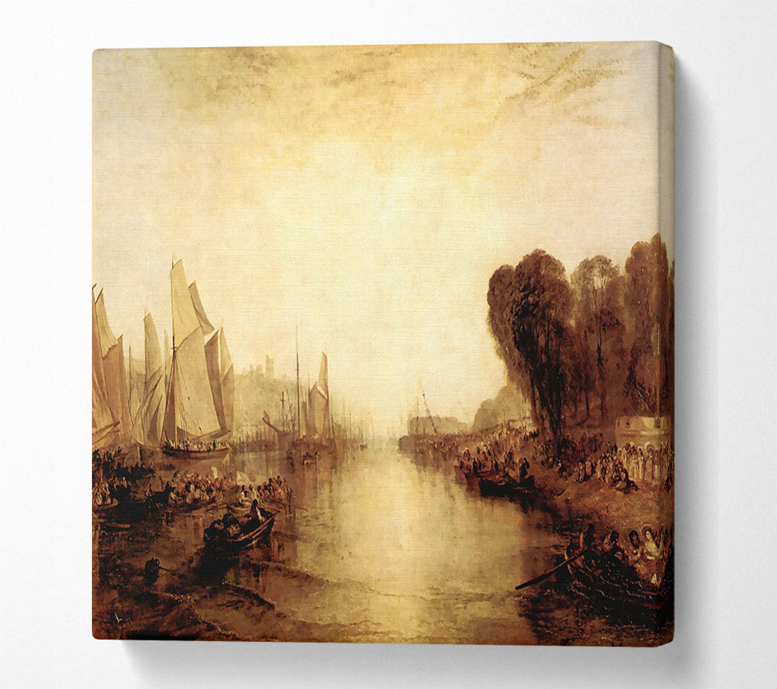  A Canvas Print of Joseph Mallord Turner East Cowes Castle Canvas Art