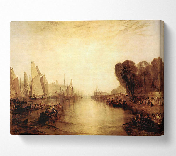  A Canvas Print of Joseph Mallord Turner East Cowes Castle Canvas Art