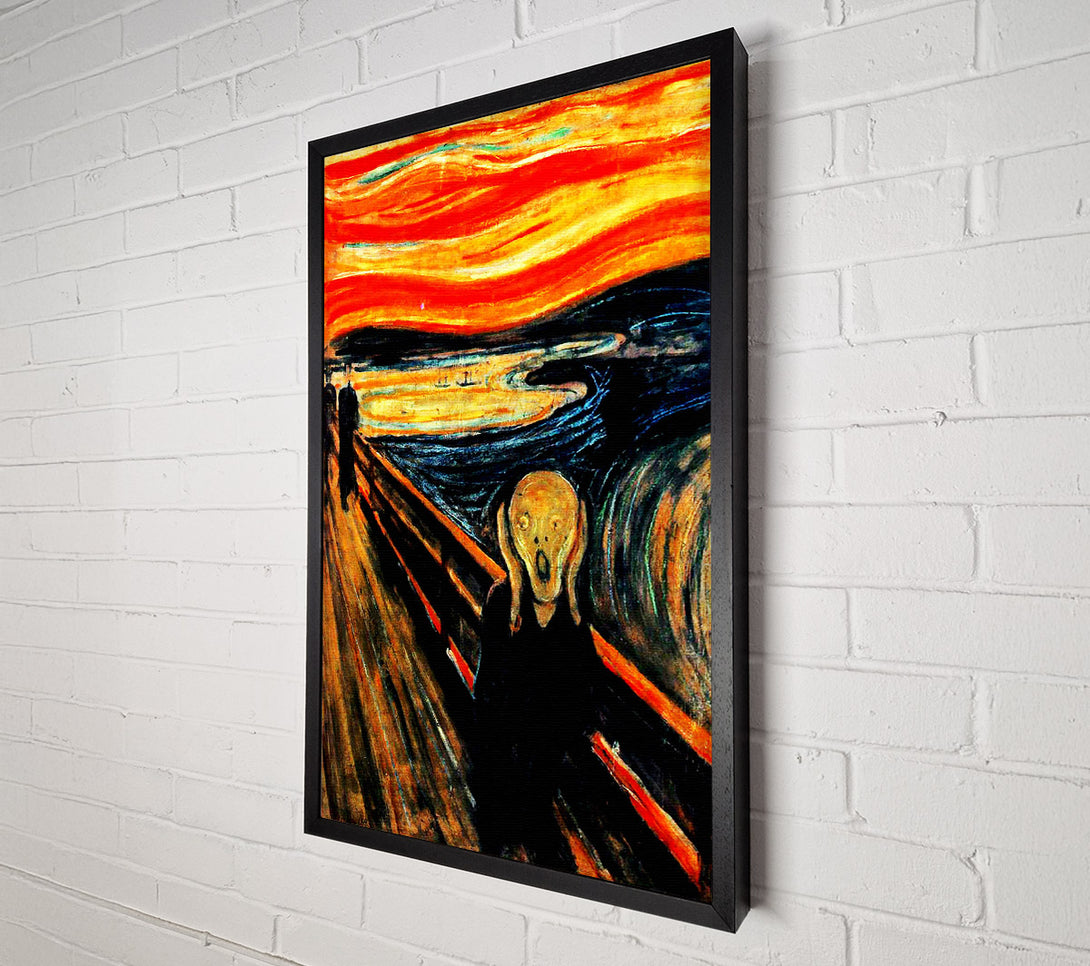  A Canvas Print of Edvard Munch The Scream Canvas Print