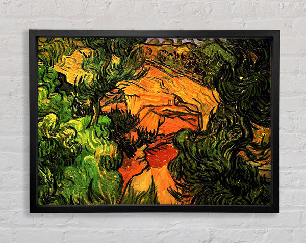 Van Gogh Entrance To A Quarry Framed Print