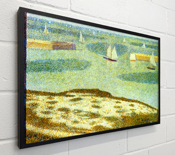 Seurat Entrance To Port-En-Bessin