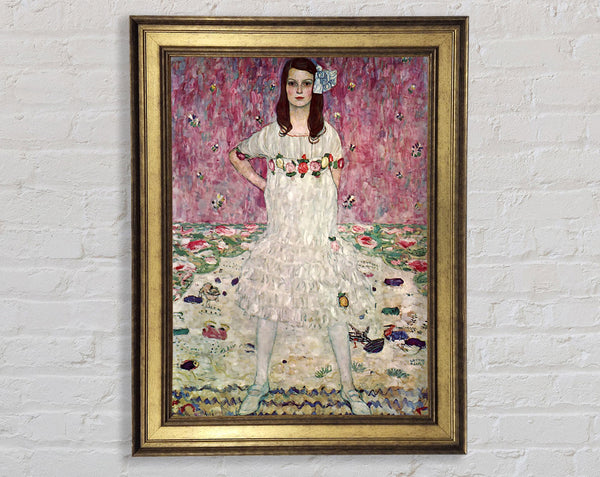 Klimt Eugenia Primavesi Framed Print
