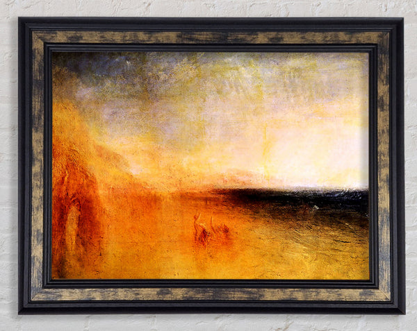 Joseph Mallord Turner Europa And The Bull Framed Print