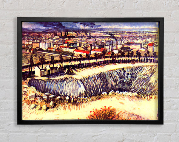 Van Gogh Factory Framed Print