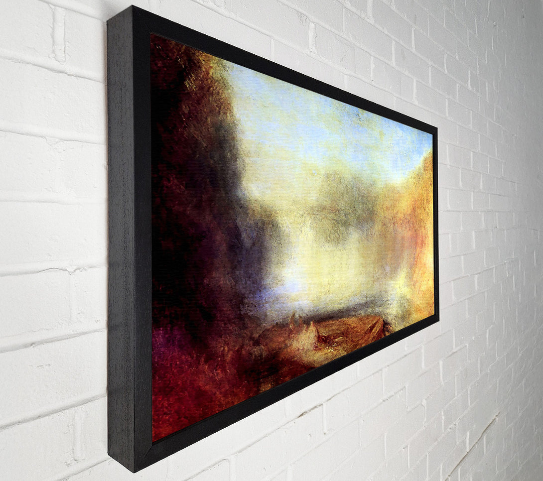  A Canvas Print of Joseph Mallord Turner Falls Of The Clyde Canvas Wall Art