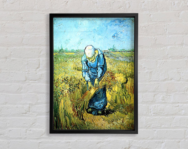 Van Gogh Farm Worker Framed Print