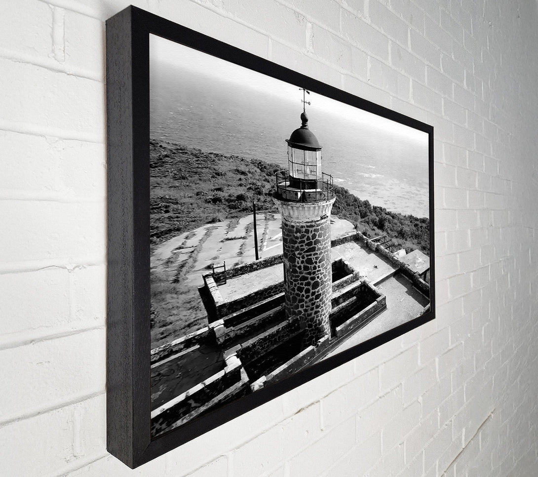  A Canvas Print of Ansel Adams Faro Isla De Culebritas 2 Canvas Print