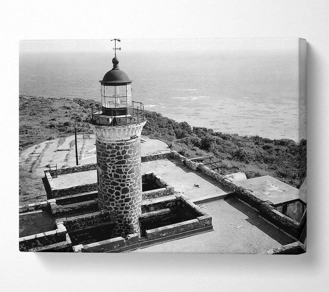  A Canvas Print of Ansel Adams Faro Isla De Culebritas 2 Canvas Print