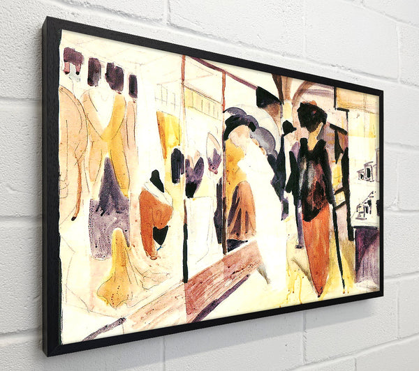August Macke Fashion Shop Porch