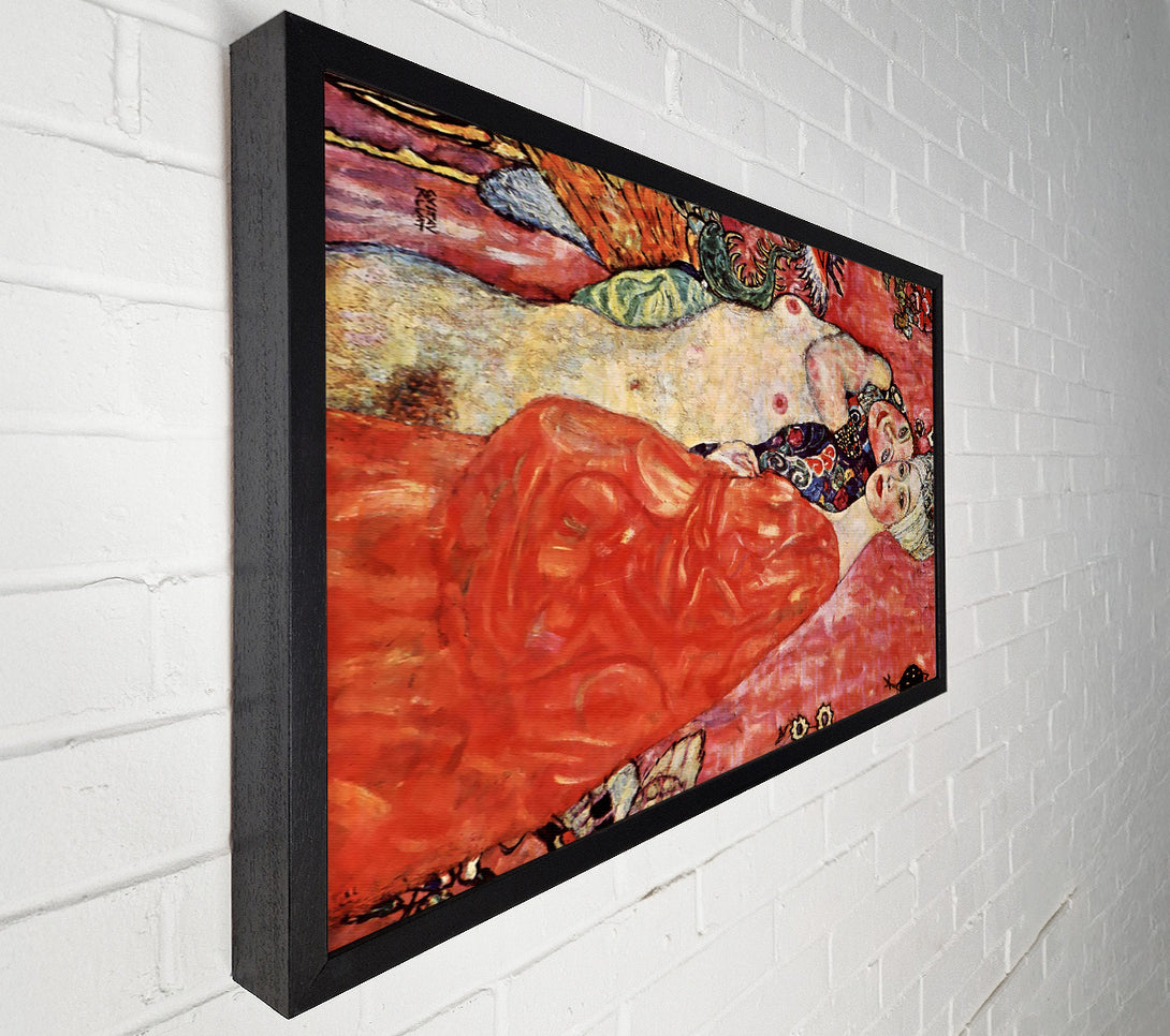  A Canvas Print of Klimt Female Act Canvas Art