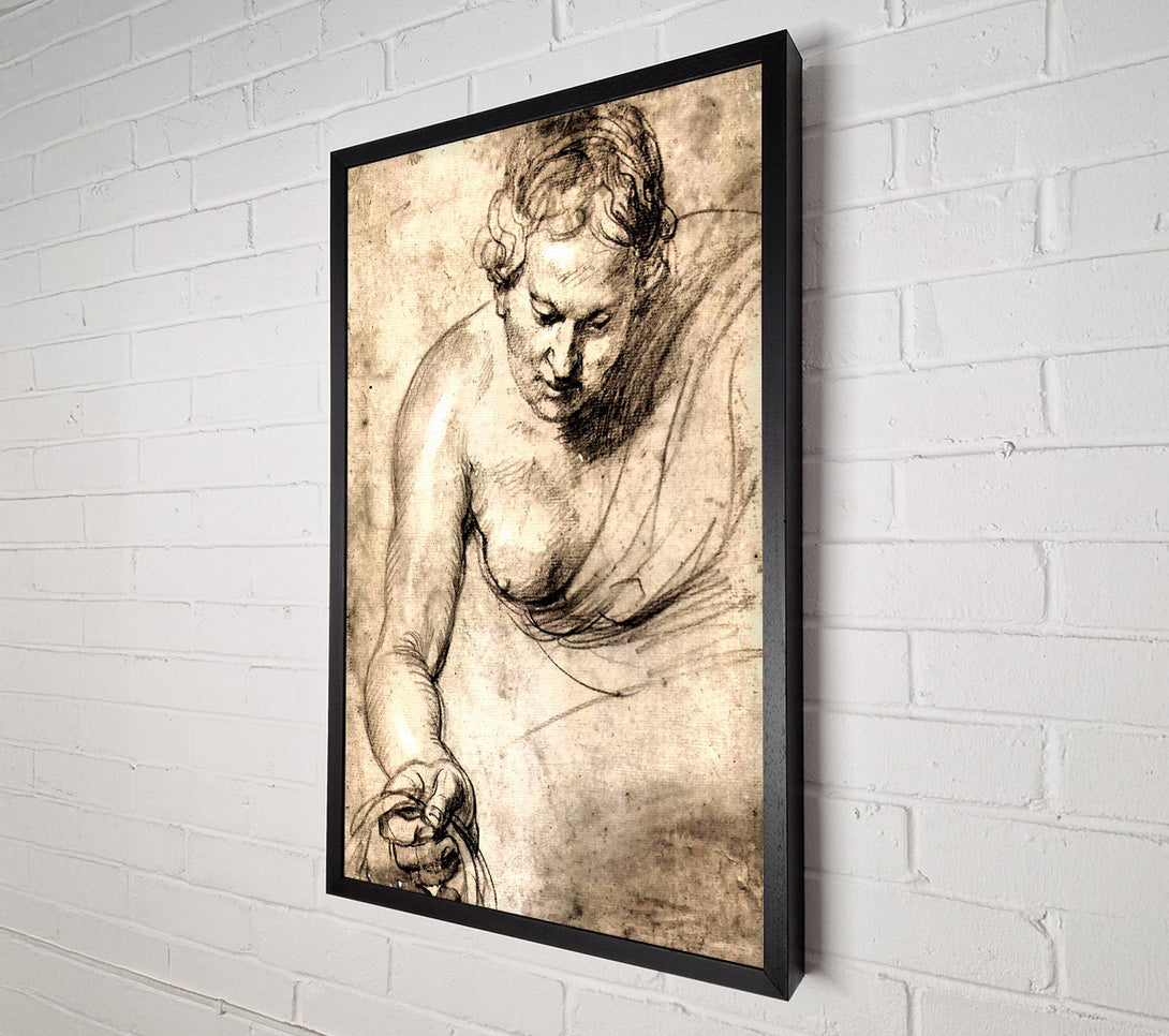  A Canvas Print of Rubens Female Figure Canvas Wall Art