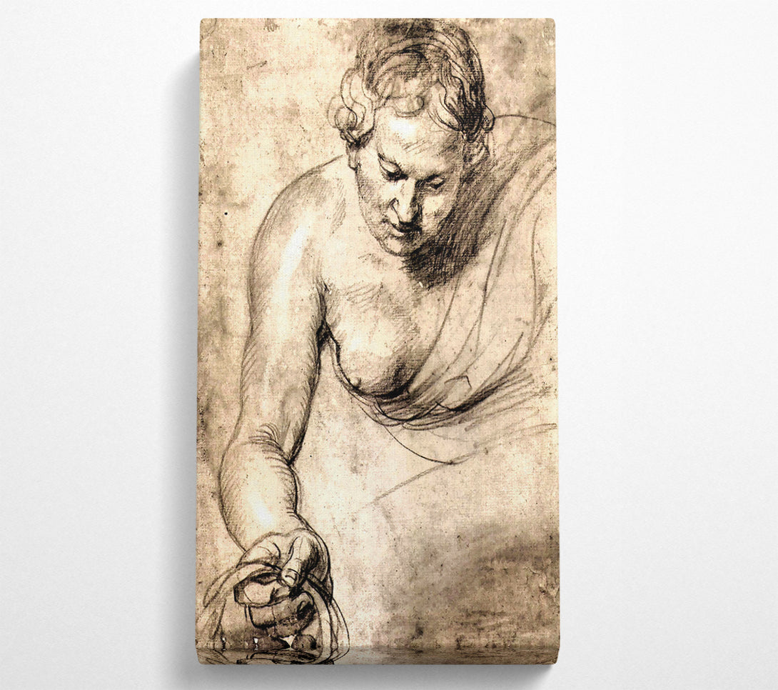  A Canvas Print of Rubens Female Figure Canvas Wall Art
