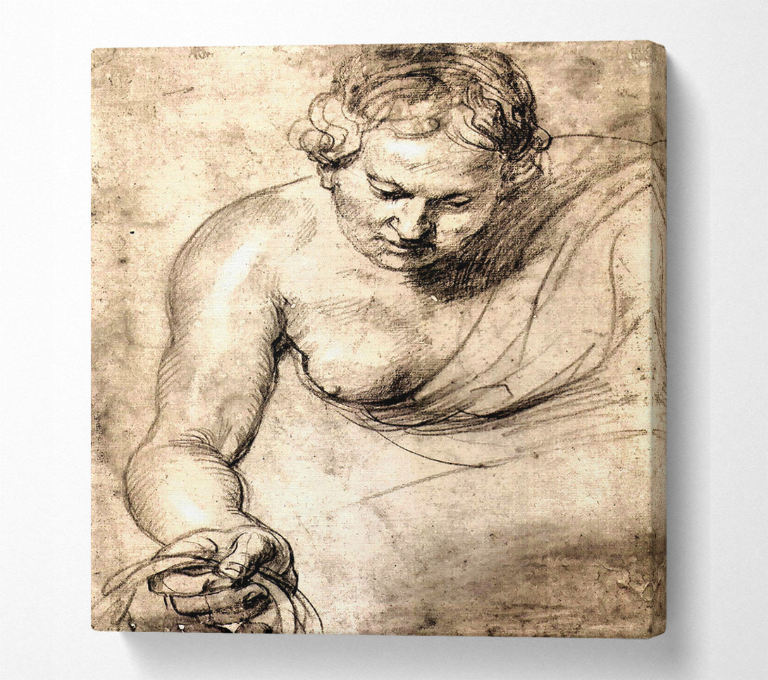  A Canvas Print of Rubens Female Figure Canvas Wall Art