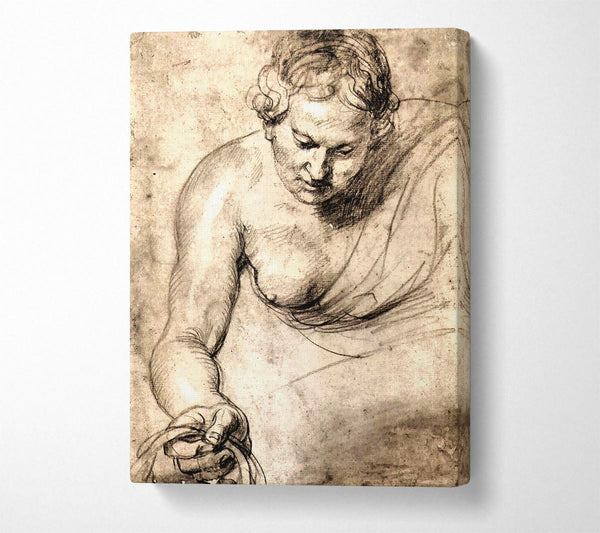  A Canvas Print of Rubens Female Figure Canvas Wall Art