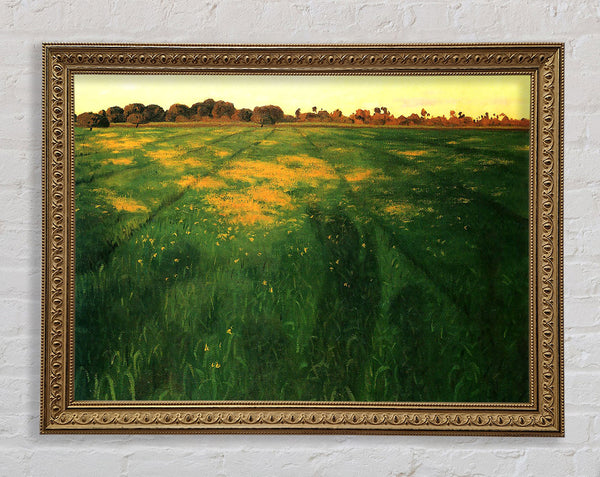 Felix Vallotton Field Of Green Oats Framed Print