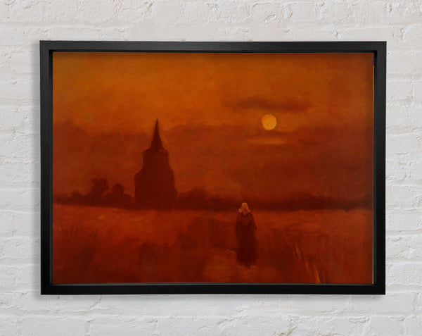 Van Gogh The Old Tower In The Fields Framed Print