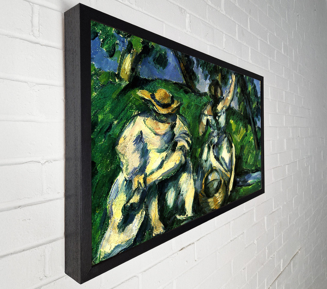  A Canvas Print of Cezanne Figures Canvas Wall Art