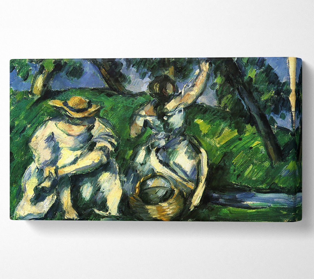  A Canvas Print of Cezanne Figures Canvas Wall Art