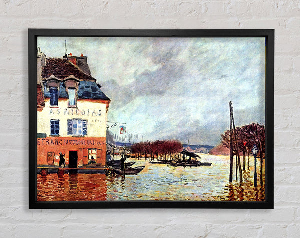 Sisley Flood At Port Marly 2 Framed Print