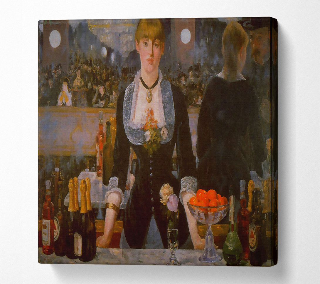  A Canvas Print of Manet Folies-Bergere Canvas Print
