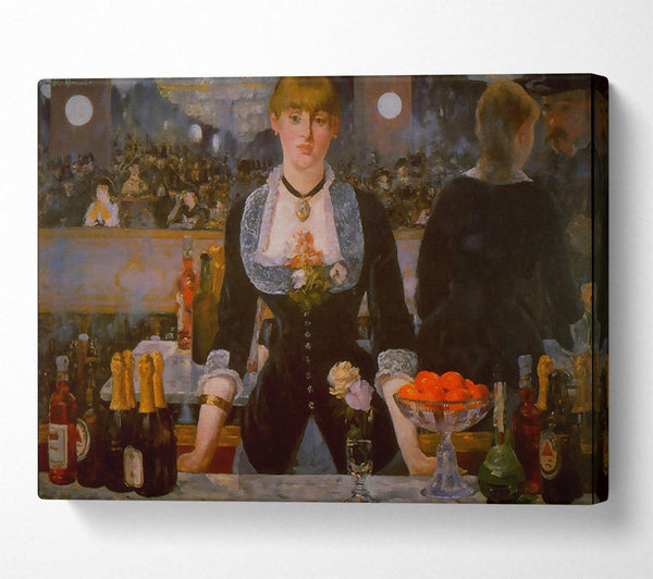  A Canvas Print of Manet Folies-Bergere Canvas Print