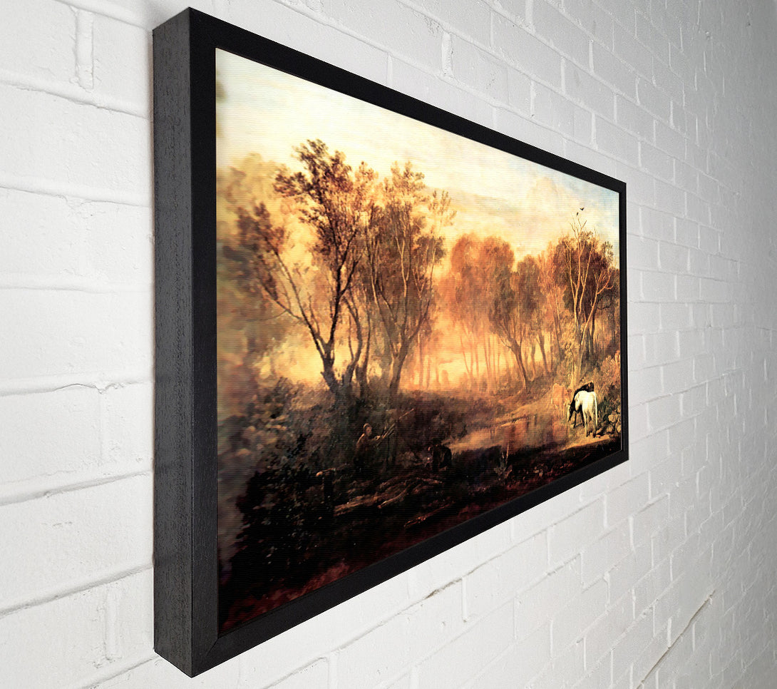  A Canvas Print of Joseph Mallord Turner Forest Of Bere Canvas Print