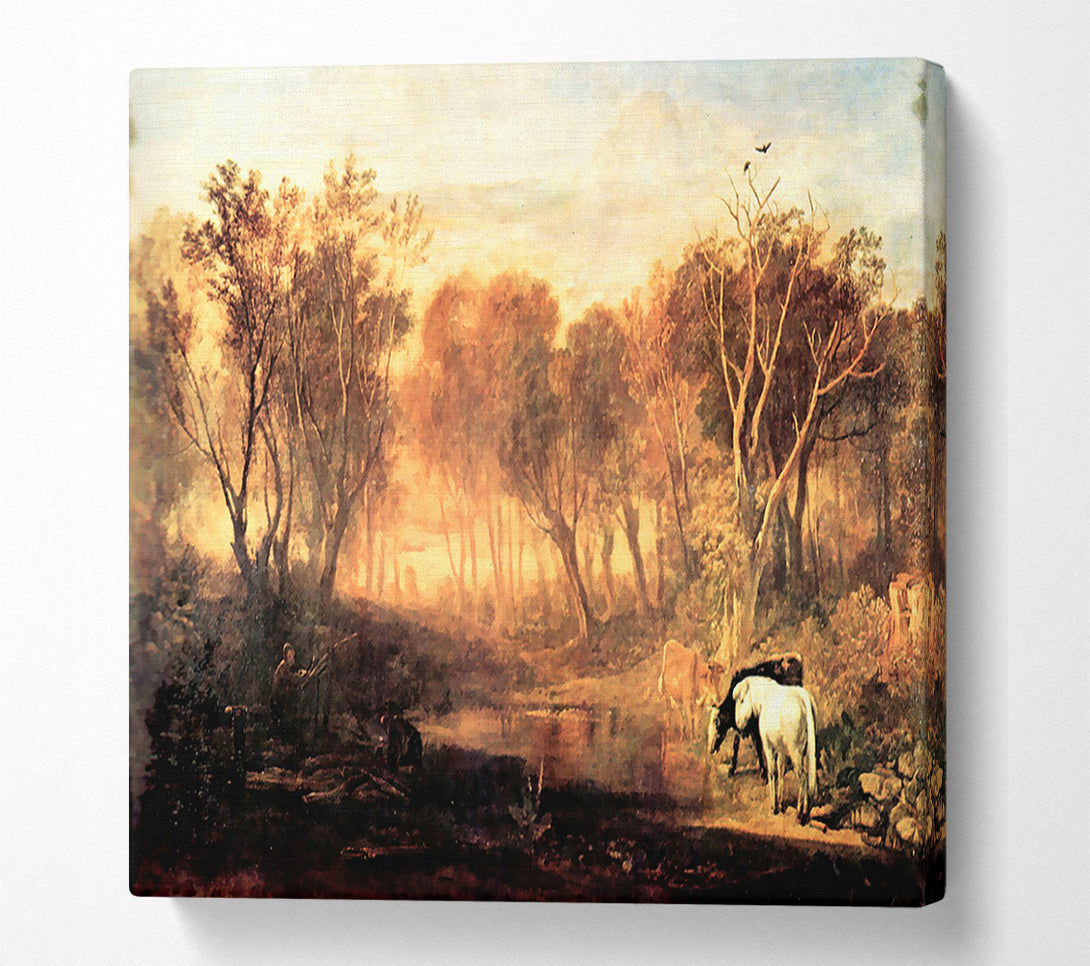  A Canvas Print of Joseph Mallord Turner Forest Of Bere Canvas Print