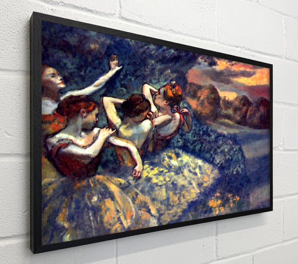 Degas Four Dancers