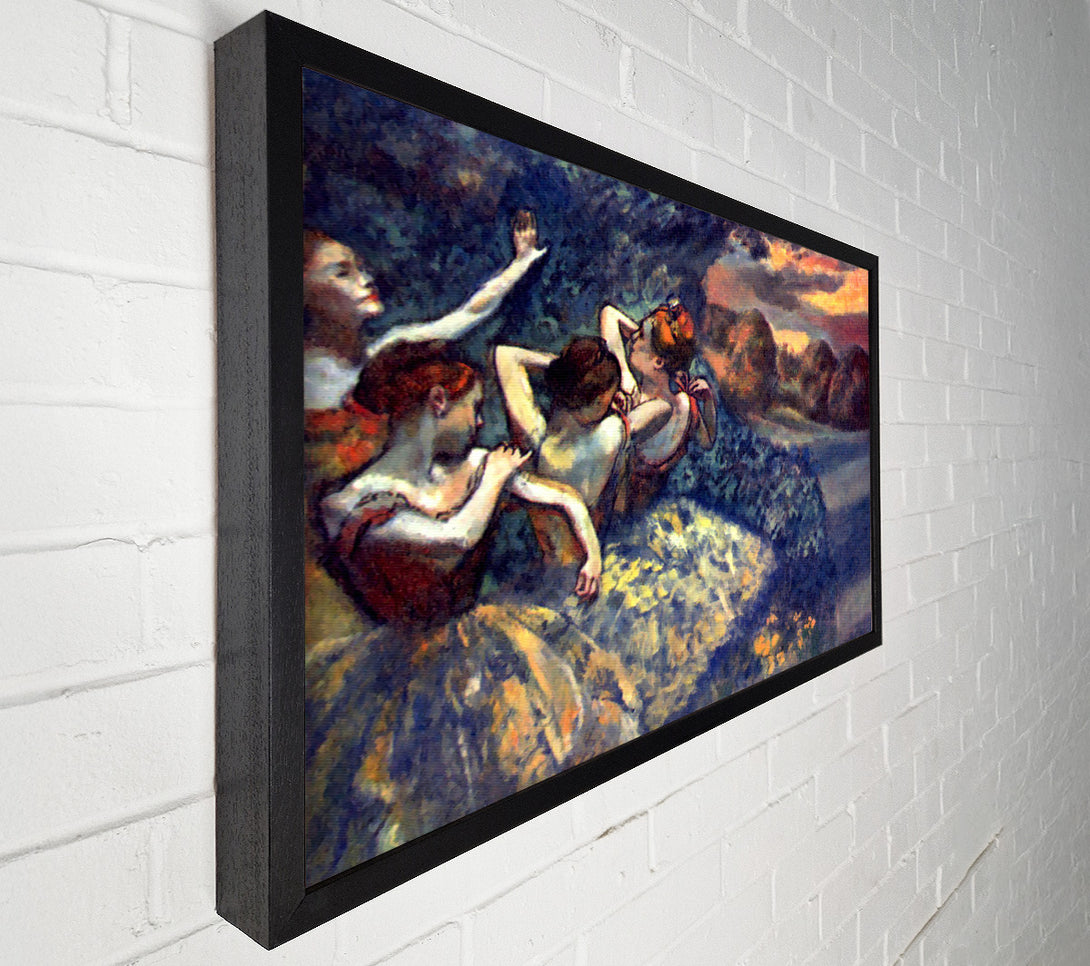  A Canvas Print of Degas Four Dancers Canvas Art
