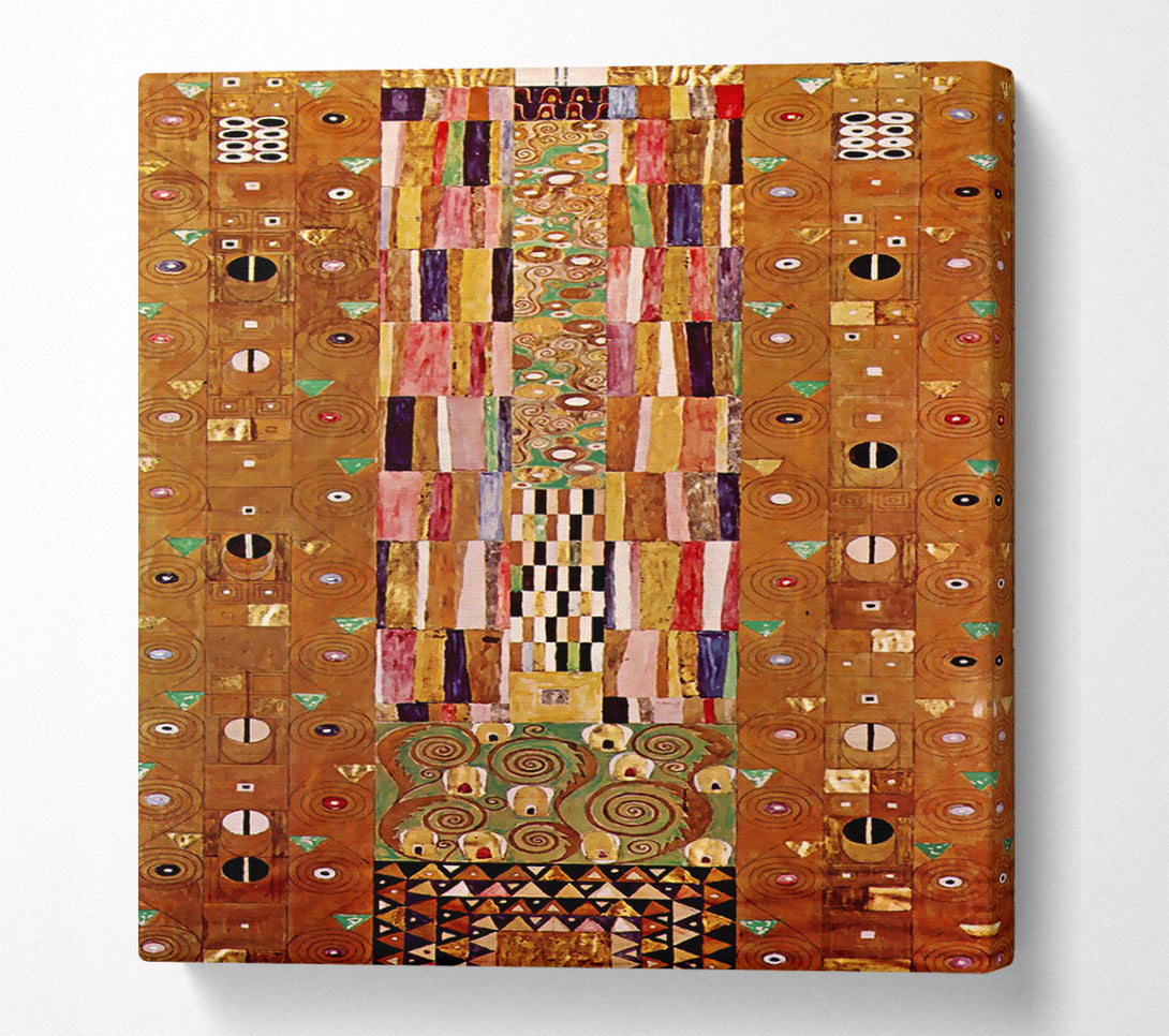  A Canvas Print of Klimt Frieze Canvas Print