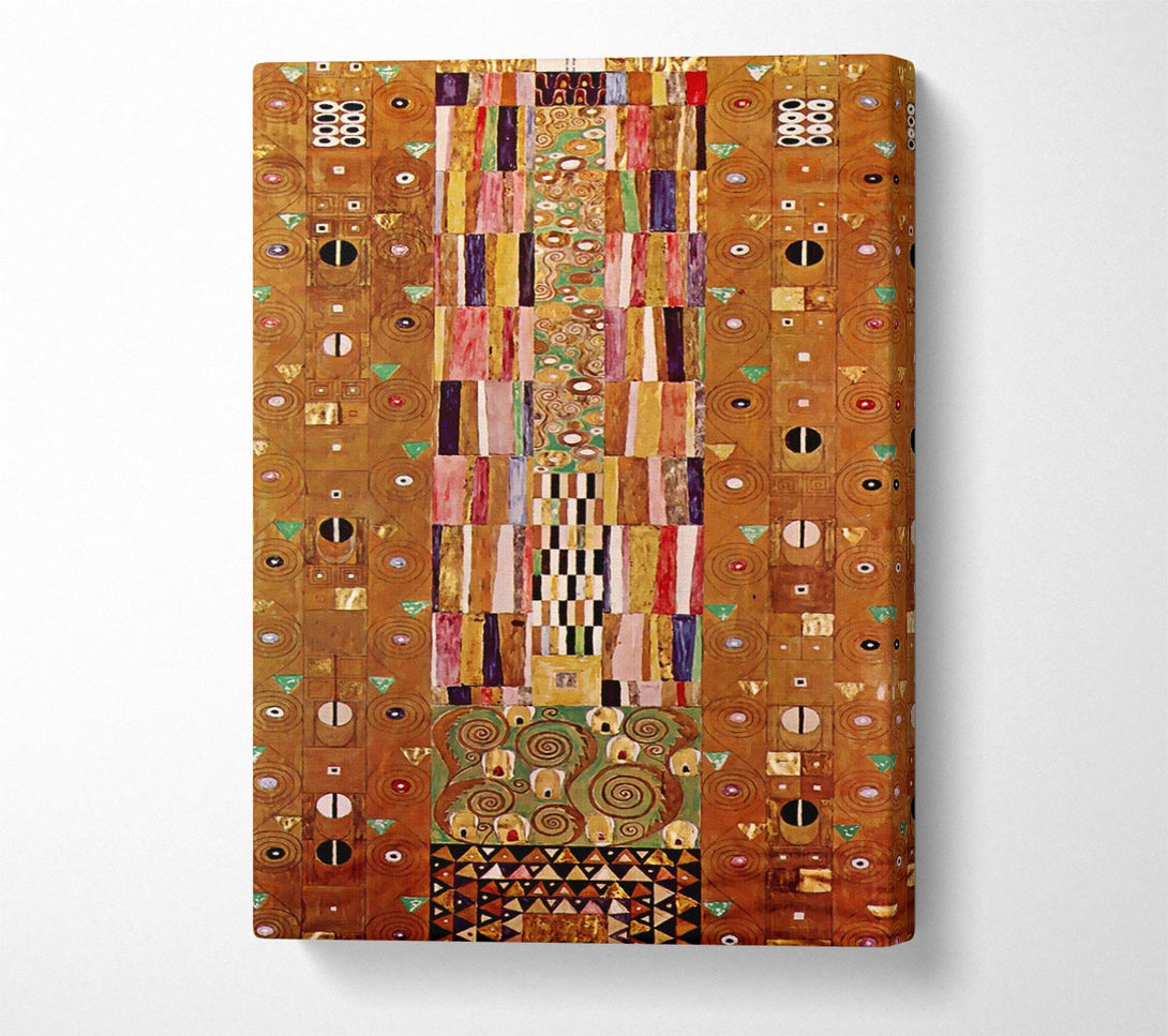  A Canvas Print of Klimt Frieze Canvas Print