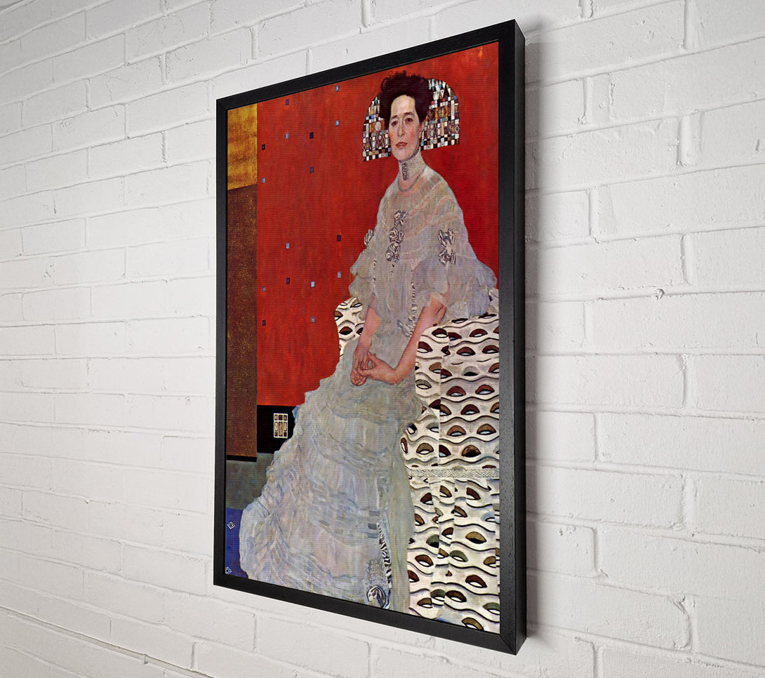  A Canvas Print of Klimt Fritza Reidler Canvas Print