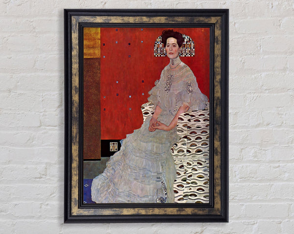 Klimt Fritza Reidler Framed Print