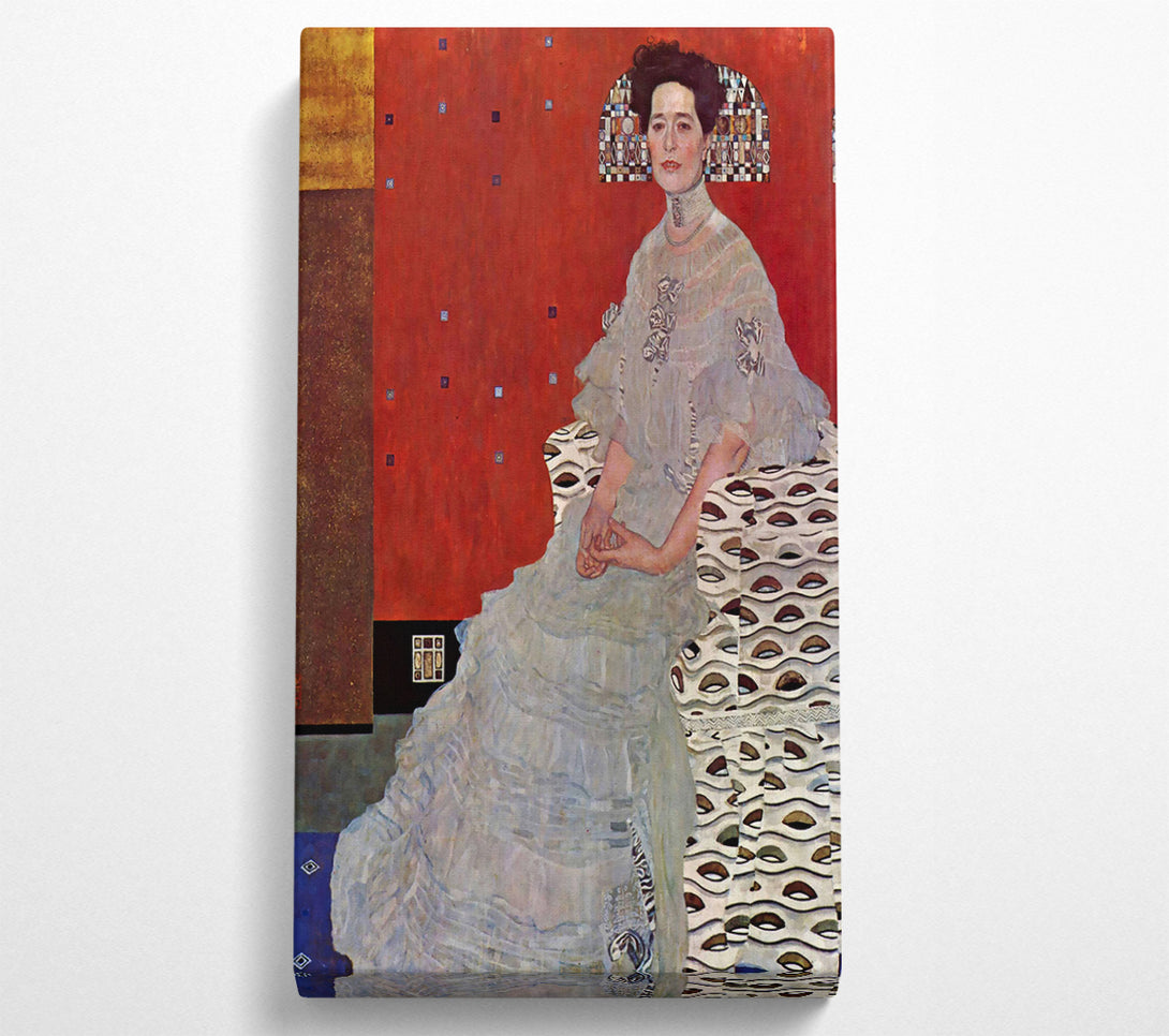  A Canvas Print of Klimt Fritza Reidler Canvas Print