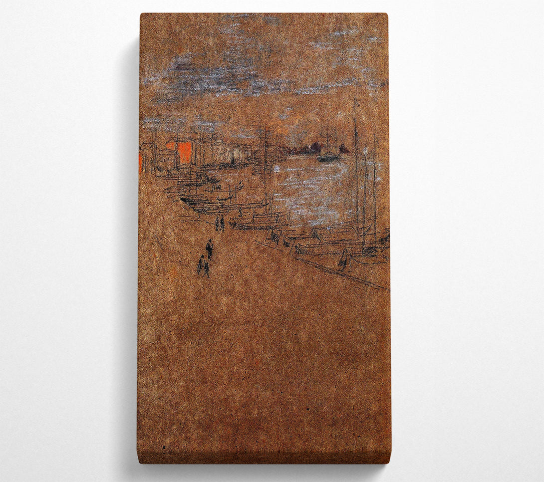  A Canvas Print of Whistler From The Cafe Orientale Canvas Wall Art