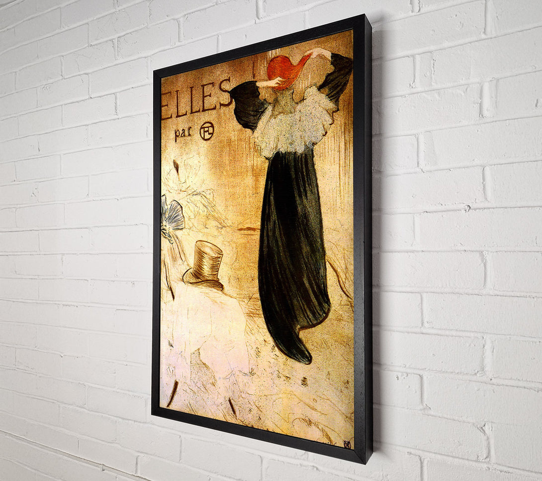  A Canvas Print of Toulouse Lautrec Frontispiece Canvas Wall Art