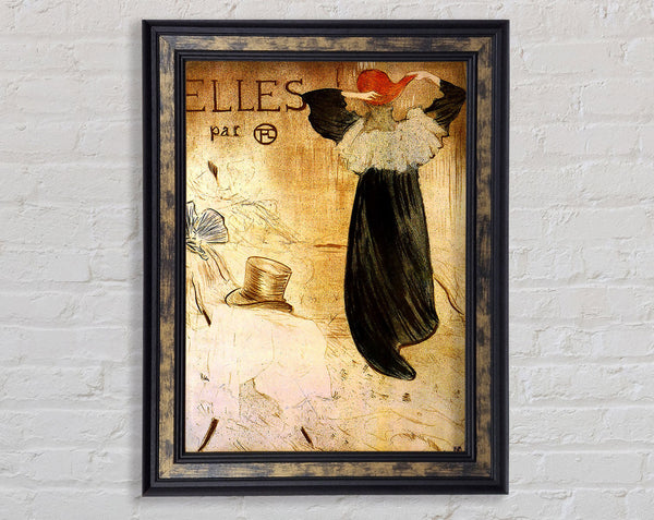 Toulouse Lautrec Frontispiece Framed Print
