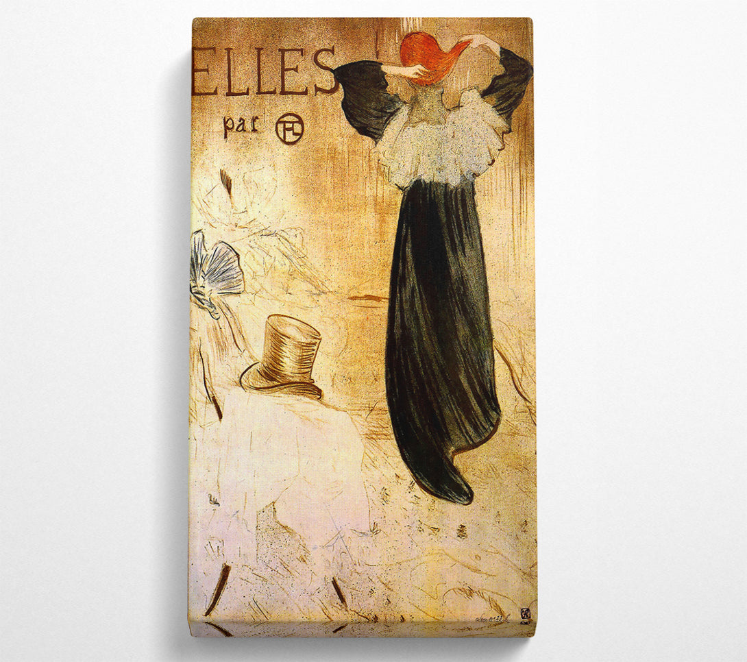  A Canvas Print of Toulouse Lautrec Frontispiece Canvas Wall Art