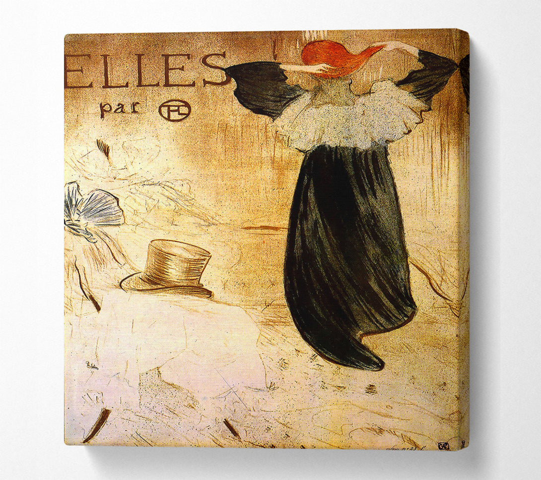  A Canvas Print of Toulouse Lautrec Frontispiece Canvas Wall Art