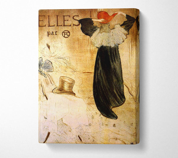  A Canvas Print of Toulouse Lautrec Frontispiece Canvas Wall Art